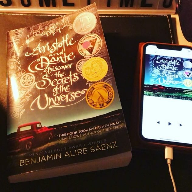 Aristotle and Dante discover the secrets of the universe, by Benjamin Alire Sáenz